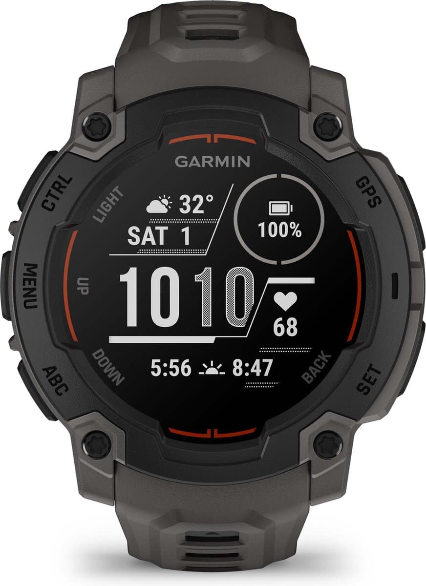 Garmin Instinct E - Smartwatch - 45 mm - Zwart — afbeelding 1