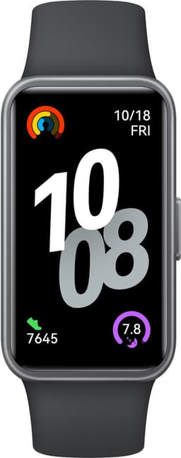 HUAWEI Band 10-Zwart |Gestroomlijnd metalen ontwerp | 100 trainingsmodi | AI-powered fitnessmonitoring & Geavanceerde slaapanalyse | Snelladen in 45 min | Batterijduur tot 2 weken — thumbnail 1