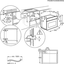 AEG OO5NK40WB 5000 serie CombiQuick - Inbouwoven - Heteluchtoven met Magnetron - 41 L — thumbnail 3