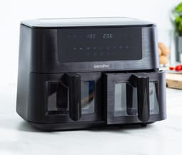 GreenPan - Bistro dubbele airfryer - 4L+4L - 9 programma's - Digitaal Led Display - Automatisch Uitschakelen - zwart - PFAS-vrij — thumbnail 7