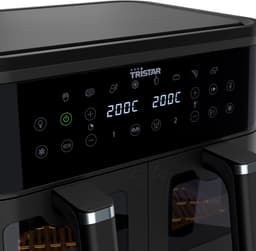 Tristar Dubbele Airfryer FR-9429 - 2x 4,5 Liter - Dubbele Mand - Kijkvenster - 9L - 2500W — thumbnail 15