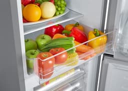 ETNA KCV343RVS - Koel/vriescombinatie - RVS - Heldere LED verlichting - Automatisch ontdooien - Energieklasse C - Geluidsniveau 39 dB(A) — thumbnail 7