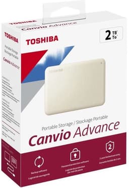 External Hard Drive Toshiba HDTCA20EW3AA White 2 TB 2,5" — thumbnail 4