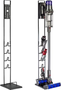 SQOON® Stofzuigerstandaard - Universeel -Geschikt voor o.a. Dyson V7, V8, V10, V11, V12, V15, V16 - Ook geschikt voor andere merken zoals AEG, Rowenta X-FORCE, Bosch, - Inclusief accessoires houders — thumbnail 3