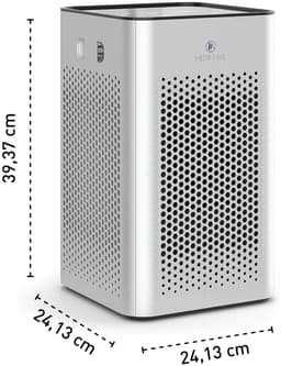 Medify Air MA-25 Luchtreiniger – 170 m³/u Air Purifier – HEPA H13 Filter & Touchbediening – Nachtmodus – Luchtfilter tegen Hooikoorts, Allergieën & Huisstofmijt – Zilver — thumbnail 9