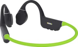 Creative Outlier Free+ Bone Conduction hoofdtelefoon - verstelbare transducers, IPX5 las- en spatbescherming, tot 10 uur batterijduur (grijs en limoengroen) — thumbnail 2