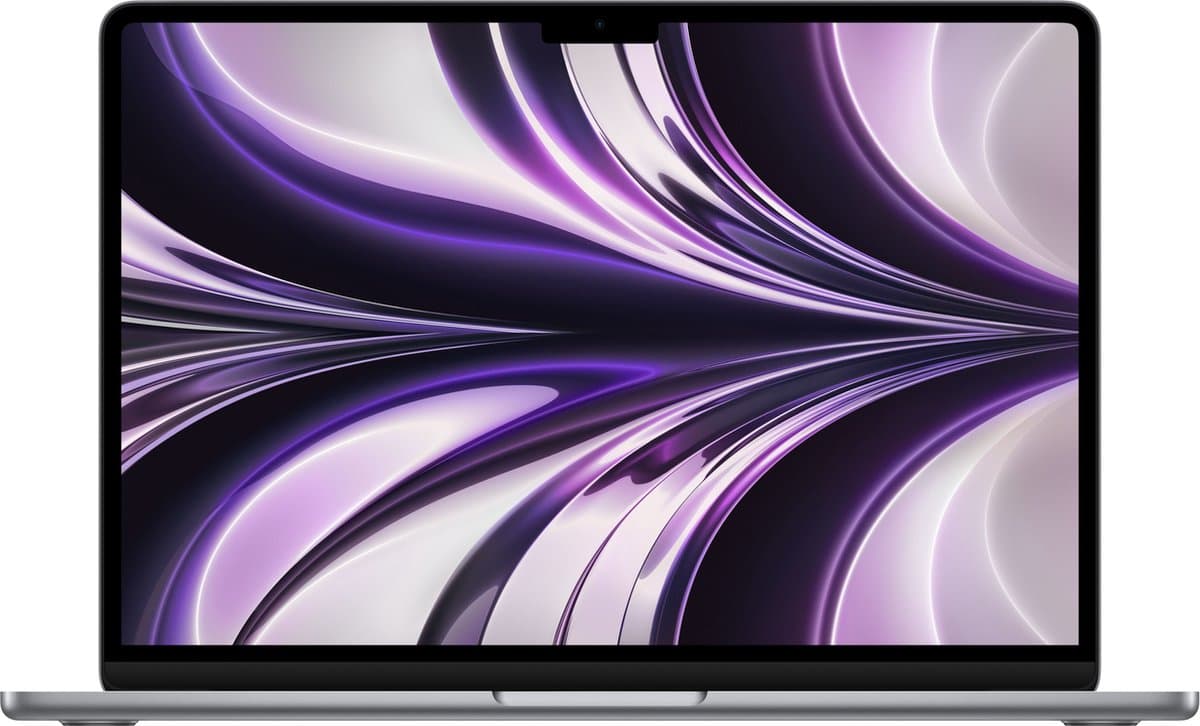 Apple MacBook Air (2022) MLXW3N/A - 13.6 inch - Apple M2 - 256 GB - Spacegrijs — afbeelding 1