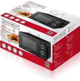 Royalty Line® MWO3818 Vrijstaande Solo Magnetron - 20 Liter - Microwave Met 6 Magnetronstanden - Microgolf - 700W - Binnenverlichting - Zwart — thumbnail 7