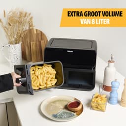 Tristar FR-9037 - Airfryer XXL - 6,2L - Met kijkvenster - 10 Bakprogramma's - PFAS-vrij — thumbnail 10