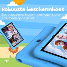 Tidogoods Kindertablet XL – Kindertablet vanaf 3 jaar – 64GB Opslag – 4GB RAM – Android 13.0 – 10.1 inch Scherm – Quad-Core – Inclusief Beschermhoes — thumbnail 5