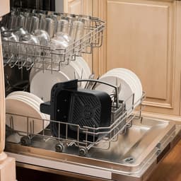 Aigostar Dot - Airfryer - Heteluchtfriteuse - Digital Touchscreen - 2 Liter - Geschikt voor 1-2 personen - 8 snelkeuze programma's - Compact - 1200W -Zwart — thumbnail 8