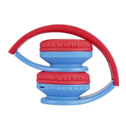 PowerLocus P1 Kids Kinder Koptelefoon Draadloos - Koptelefoon voor kinderen - Veilig volume van 85 dB - Bluetooth Hoofdtelefoon - Met microfoon - incl. Premium Case - Blauw/Rood — thumbnail 16