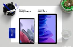 Samsung Galaxy Tab A7 Lite - WiFi + LTE - 8.7 inch - 32GB - Grijs — thumbnail 9