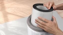 Philips Luchtreiniger AC0650/10 - Met App - HEPA Filter Nanoprotect - Verwijdert Geur en Rook - Voor Ruimtes tot 44m² - 170 m³/u - Wit — thumbnail 7
