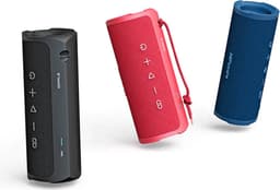 HiFuture Ripple-Luidspreker: Bluetooth 5.3, Draagbare krachtige basluidspreker, tot 12 uur speeltijd, 30 W draadloze muziekdoos, IPX7 water- en stofbestendig, 10 meter bereik, 10 W snel opladen, Kleur (Blauw) | — thumbnail 2