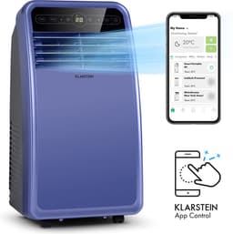 Klarstein mobiele airconditioner met luchtafvoerslang, 4-in-1 airconditioner met ventilator, luchtontvochtiger & nachtmodus, kleine & draagbare airconditioner voor thuis & op kantoor, app-bediening, 7000 BTU,1 kW voor 23 m² - Afstandsbediening — thumbnail 26