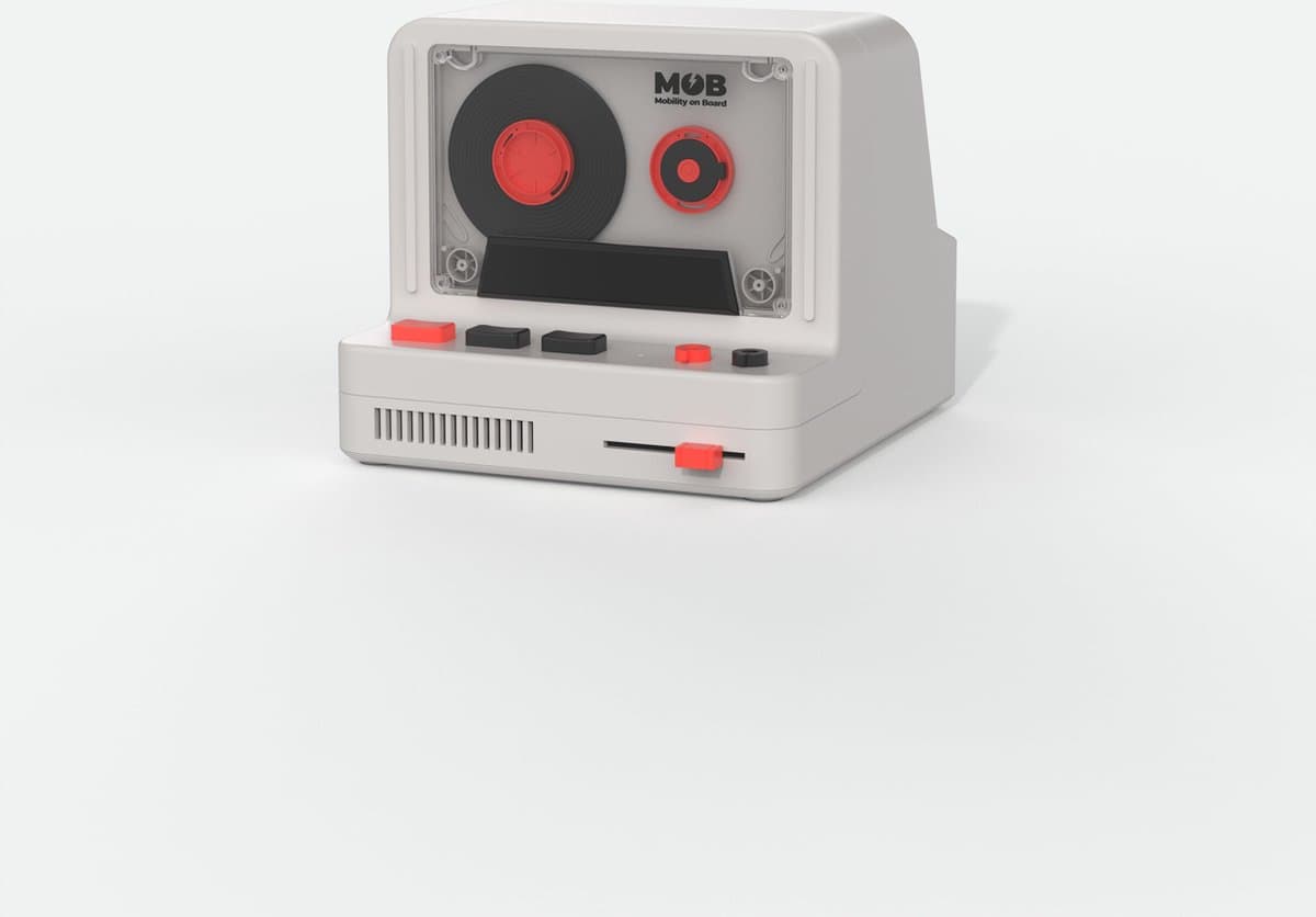 Mobility on Board, RS-80 Retro Look Bluetooth Luidspreker Polaroid 5W, Grijs — afbeelding 1