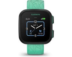 Garmin Bounce - Smartwatch voor Kinderen - Realtime locatiebepaling - LTE/5G/4G verbindig - Green Burst