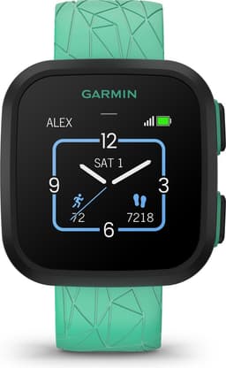 Garmin Bounce - Smartwatch voor Kinderen - Realtime locatiebepaling - LTE/5G/4G verbindig - Green Burst — thumbnail 1