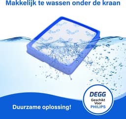 DEGG® - Filterset – Geschikt voor Philips PowerPro Expert – Vervangt FC6042/01 & FC8003/01 – Inlaatfilter + H11 Uitblaasfilter – Compatibel met FC9729, FC9741, FC9743, FC9744, FC9745 – COMBIDEAL — thumbnail 8