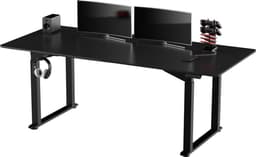 Bureau zit sta elektrisch verstelbaar - game bureau - ergonomische werkplek - 130 kg belastbaar - 180 x 80 cm — thumbnail 5