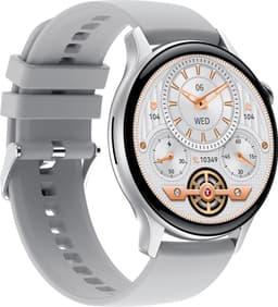 DrPhone DTX Ultra2 – 1.43 Inch AMOLED Smartwatch – Smartwatch Met Mobiele App – Always On Smartwatch – Volledige Belfunctie – Zuurstof/Hartslag/Bloeddruk meter - Zilver — thumbnail 1