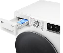 LG F4WR7011S1W wasmachine 11 kg met AI DD voor slimme stofverzorging - TurboWash 39 voor sneller wassen - hygiënisch wassen met stoom en ThinQ slimme bediening. Energieklasse A‑10%. — thumbnail 6