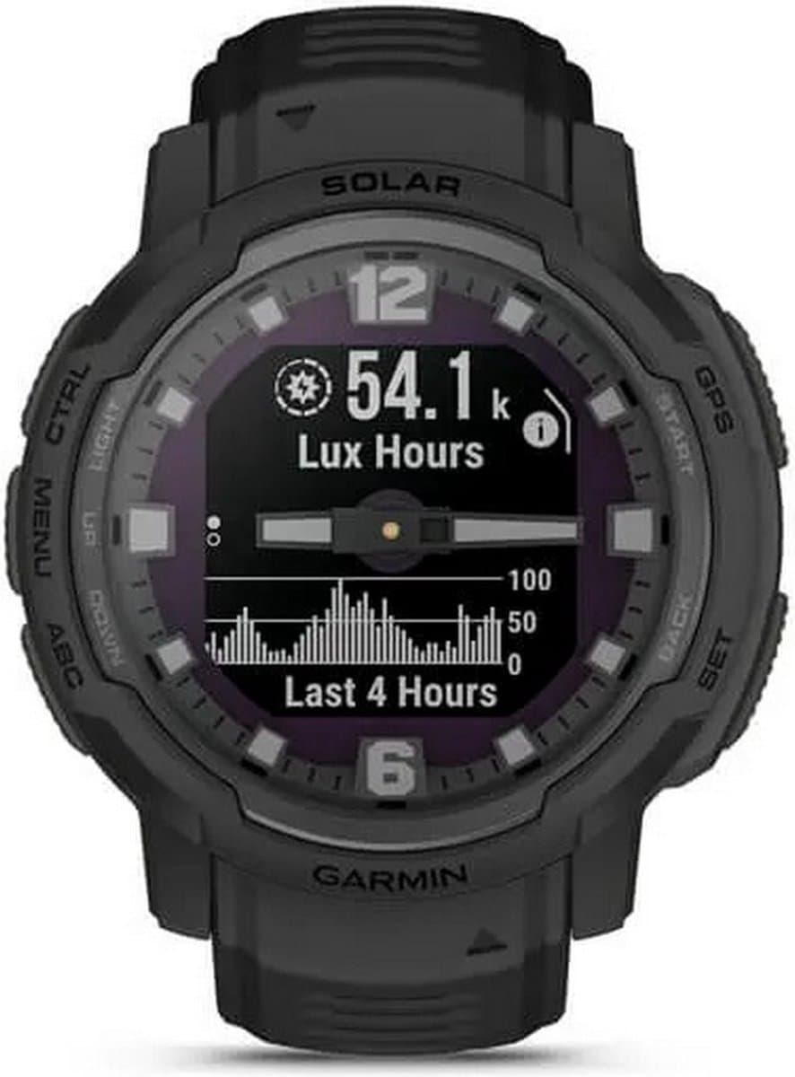 Garmin 010-02730-00 Instinct Crossover Solar Tactical Unisex Smartwatch — afbeelding 1