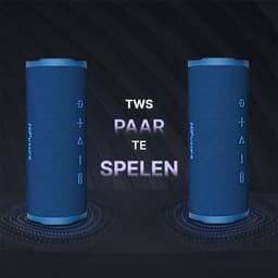 HiFuture Ripple-Luidspreker: Bluetooth 5.3, Draagbare krachtige basluidspreker, tot 12 uur speeltijd, 30 W draadloze muziekdoos, IPX7 water- en stofbestendig, 10 meter bereik, 10 W snel opladen, Kleur (Blauw) | — thumbnail 8