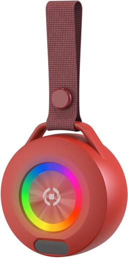 Portable Bluetooth Speakers Celly LIGHTBEATRD Red — thumbnail 1