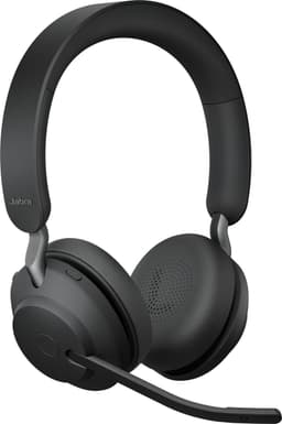Jabra Evolve2 65 UC Stereo Headset USB-C - UC-gecertificeerd (Zoom, Google Hangout, Avaya, Mitel ...) - Incl. Laadstandaard - Zwart — thumbnail 3