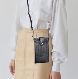 Stravo Kleine Crossbody Mobiele Telefoon Portemonnee voor Vrouwen - Stone 2# - Wit - Lichtgewicht Schoudertas met Creditcardvakken, Meisjes Steen Getextureerde Echte Leren Telefoontas voor iPhone/Samsung/Huawei/Google/etc Telefoon binnen 7 Inch — thumbnail 6