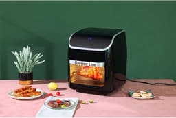 German Line AirFryer Oven 12 Liter - Zwart — thumbnail 9
