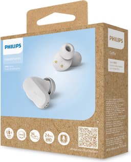 PHILIPS TAT3509 Noise Cancelling True Wireless In-Ear Bluetooth Oortjes - Klein, Natuurlijk geluid, Dynamische bas, Oplaadcase, Heldere gesprekken, Ideaal voor woon-werkverkeer en sporten - Wit — thumbnail 9