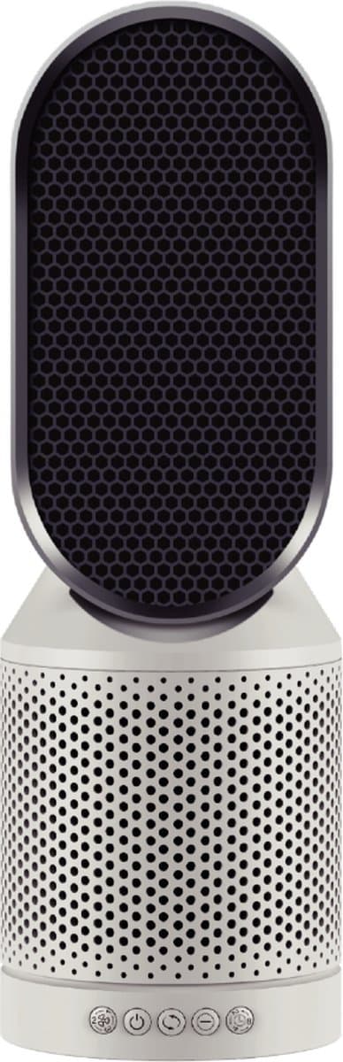 Ergonomique - ErgoAir - Zwart/Wit - Luchtreiniger - Luchtreinigers met Hepa filter - Ultrastille werking - 150 m³/h — afbeelding 1