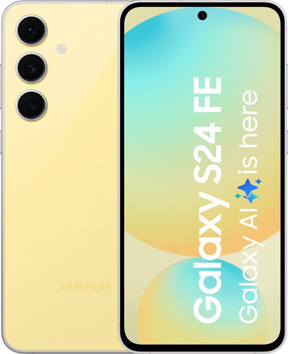 Samsung Galaxy S24 FE - 128GB - Yellow — afbeelding 1