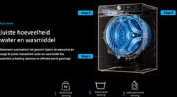 Hisense WF5S9045BW 5S Serie Wasmachine - Energielabel A-30% - 9kg - Connectlife WiFi-bediening - Auto Dose - Stoomfunctie - Snel 15' — thumbnail 19