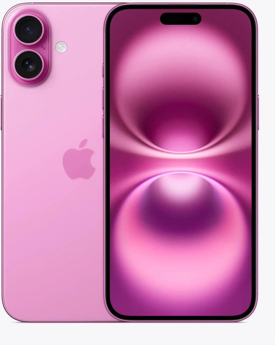 Apple iPhone 16 Plus - 128GB - Roze — afbeelding 1