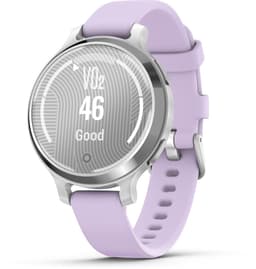 Garmin Lily 2 Active - Smartwatch - 35 mm - Zilverkleurig met een Purple Jasmine Siliconen Bandje — thumbnail 10