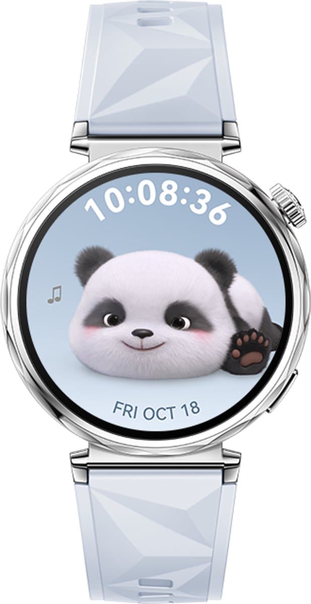 HUAWEI WATCH GT5 41mm Blauw Fluoroelastomeer Horlogeband - Verbeterd 24/7 gezondheidsbeheer - Tot 2 weken batterijduur - Compatibel met iOS & Android — afbeelding 1