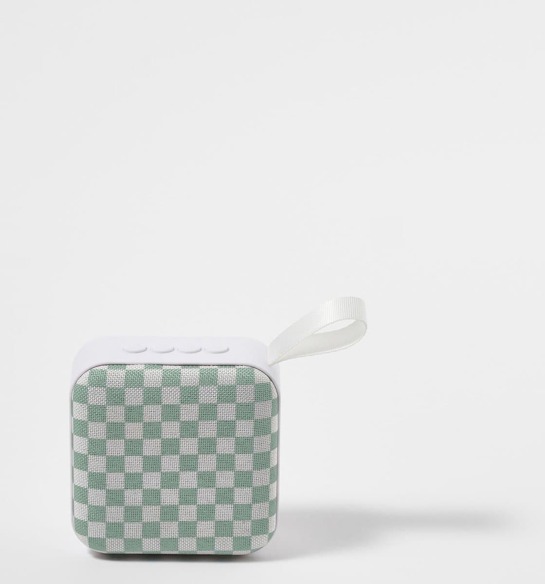 Sunnylife - Beach Accessoires Bluetooth Speaker Schaakbord - Kunststof - Groen — afbeelding 1
