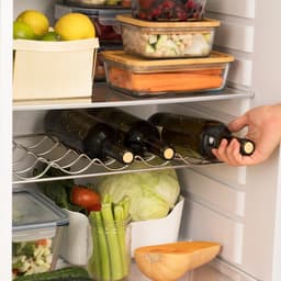 CREATE - Koelkast in retrostijl - Zwart - Handvat Zwart - FRIDGE RETRO 281L — thumbnail 7