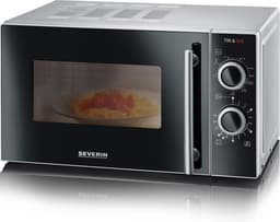 Severin MW 7771 - Magnetron met grill - 20 liter - RVS/Zwart — thumbnail 1