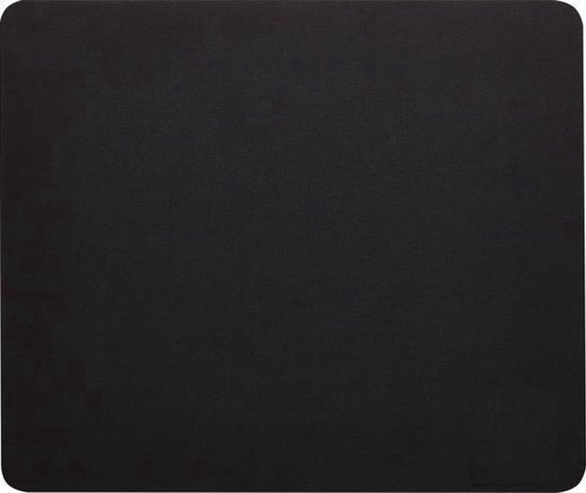 ValeDelucs Muismat - Zwart - 240 x 200 mm - Antislip mat - Zonder Logo Opdruk Compleet Zwart — afbeelding 1