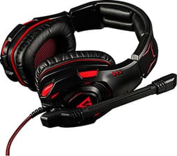 Modecom VOLCANO GHOST Headset Bedraad Hoofdband Gamen Zwart, Rood — thumbnail 2