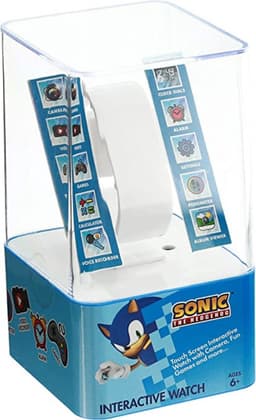 Accutime Sonic kinder smartwatch met selfiecamera en games - blauw. — thumbnail 8