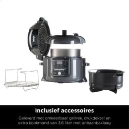 Ninja OP300EU Auto IQ - Ninja Foodi Multicooker 1460 Watt — thumbnail 6