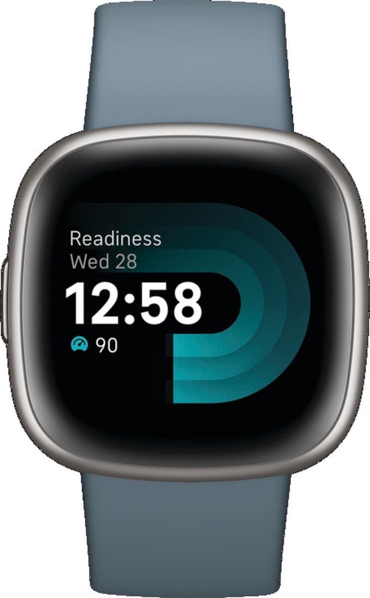 Fitbit Versa 4 - Smartwatch heren en dames - Blauw — afbeelding 1