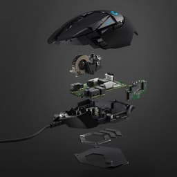 Logitech G502 HERO - Bedrade Gaming Muis - 25.600 DPI - Rechtshandig - Zwart — thumbnail 23