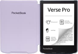 PocketBook Verse Pro Passion Red e-reader – Inclusief Transparant Paars Hoesje (shell cover) – Voordeelbundel — thumbnail 2